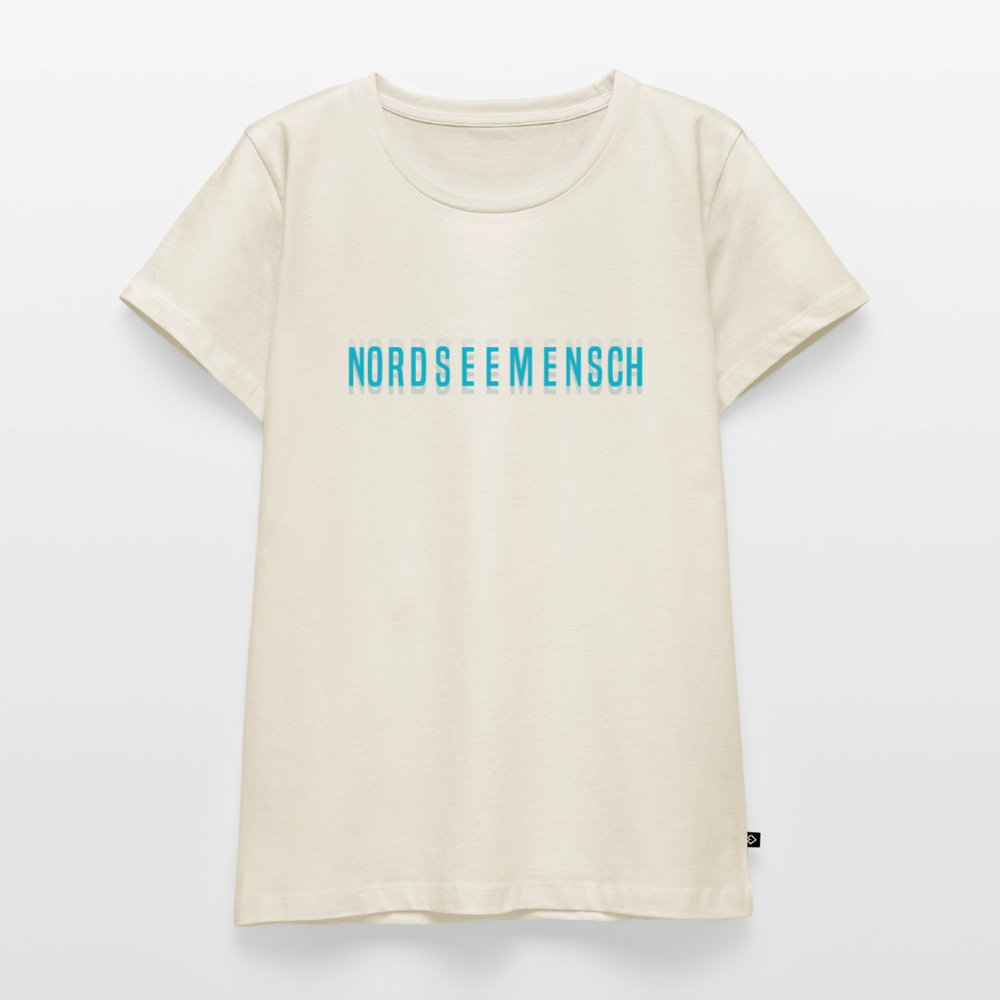 Nordseemensch - Damen Premium T-Shirt - Naturweiß