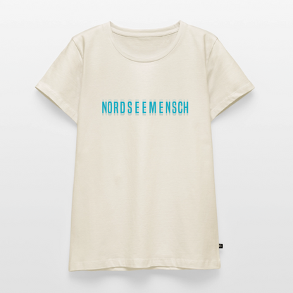 Nordseemensch - Damen Premium T-Shirt - Naturweiß