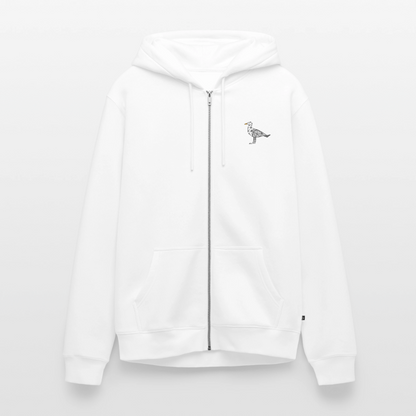 Möwe - Herren Premium Kapuzenjacke - Weiß