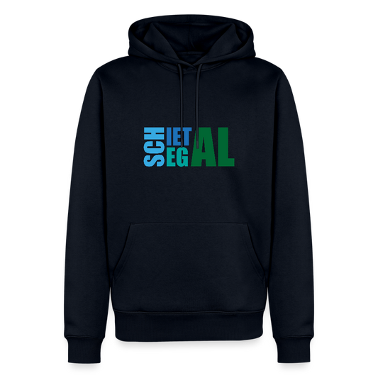 Herren Premium Hoodie - Schietegal - Navy