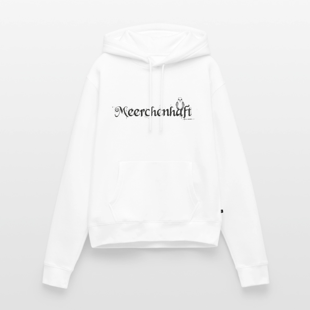Meerchenhaft Damen Premium Hoodie im nordischen Stil - Weiß