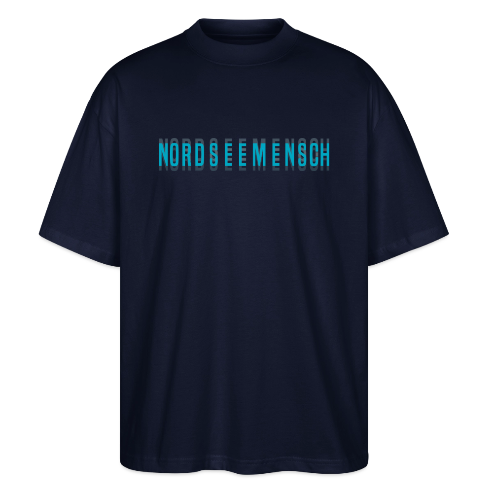 Nordseemensch - Unisex Oversize Bio T-Shirt - Navy
