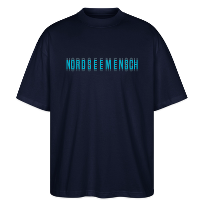 Nordseemensch - Unisex Oversize Bio T-Shirt - Navy