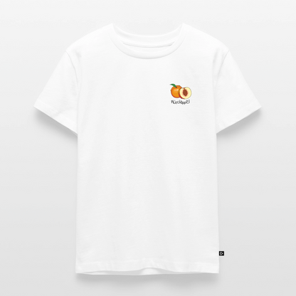 Kinder Premium T-Shirt - Plüschappel - Weiß