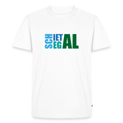 Herren Premium Bio T-Shirt - Schietegal - Weiß