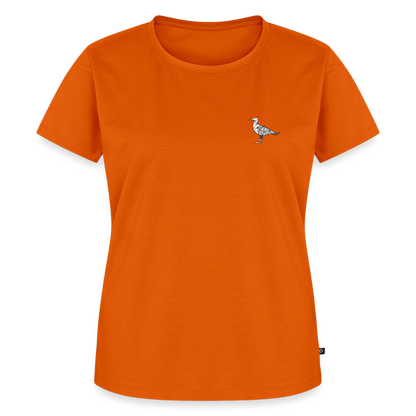 Möwe - Damen Premium Bio T-Shirt - Orange 