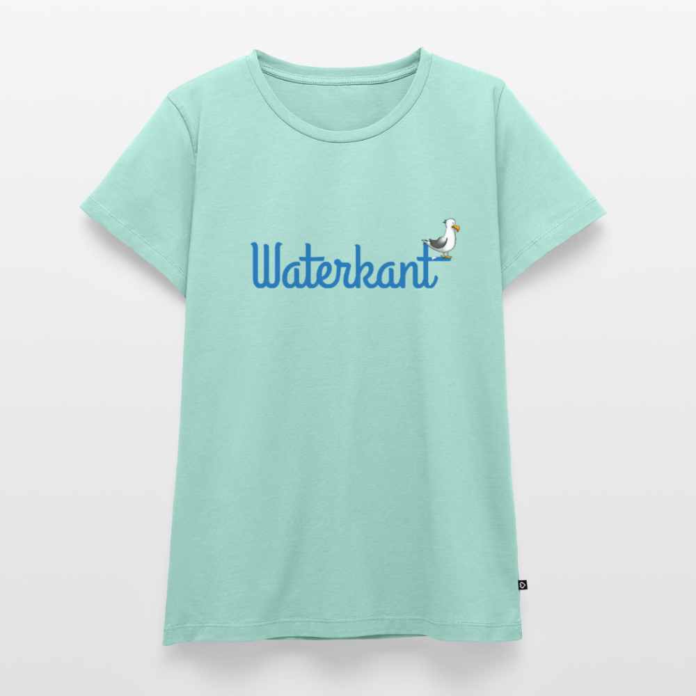 Damen Premium Bio T-Shirt - Waterkant - Mint 