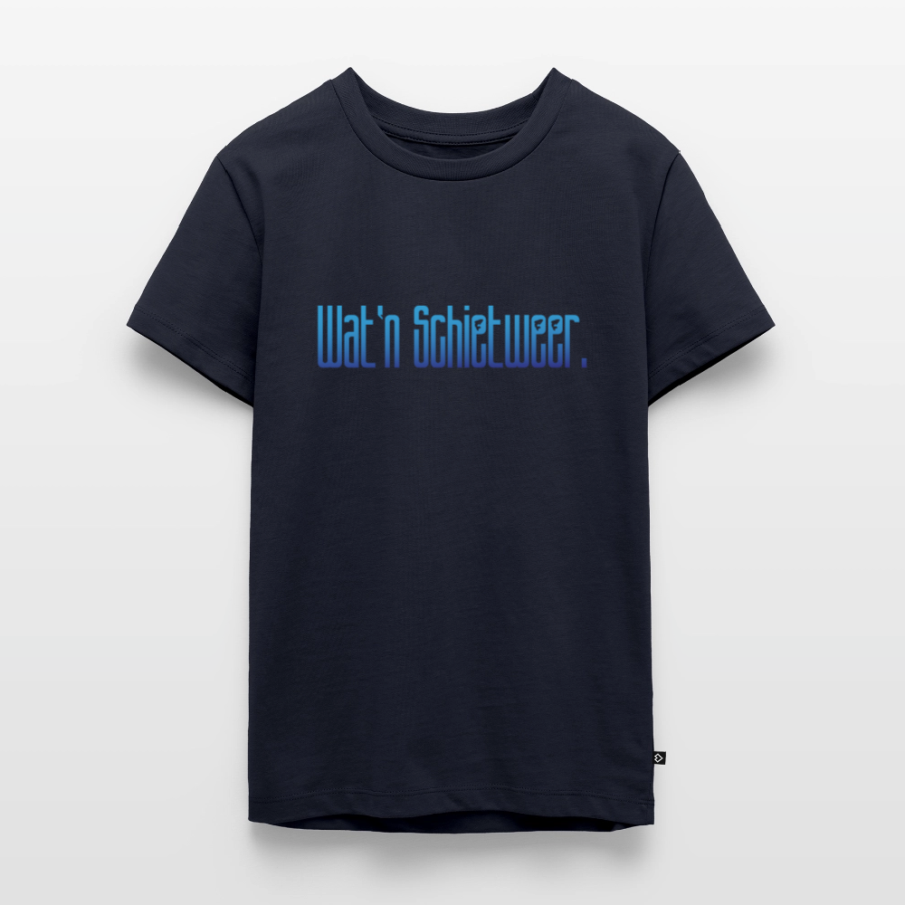 Teenager Premium T-Shirt - wat'n Schietweer - Navy