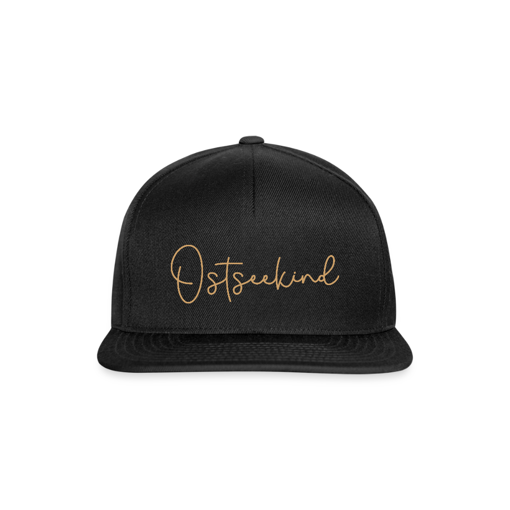 Snapback Cap - Ostseekind - Schwarz/Schwarz