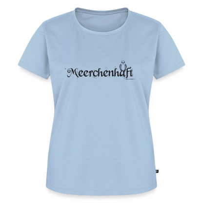 Meerchenhaft Damen Premium T-Shirt im nordischen Stil - Hellblau
