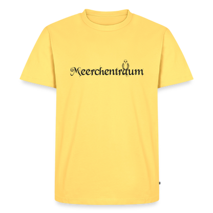Meerchentraum - Herren Premium T-Shirt - Pastellgelb