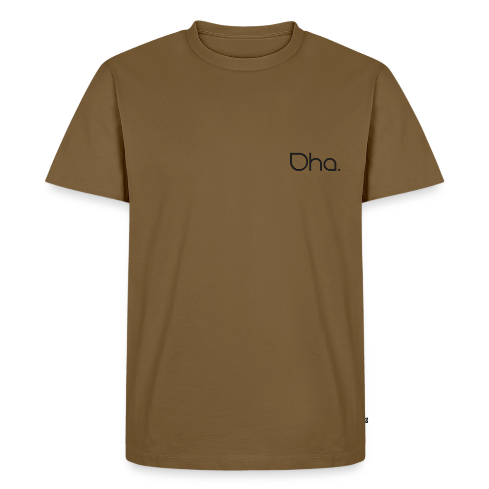 Oha Männer Premium T-Shirt - Nussbraun
