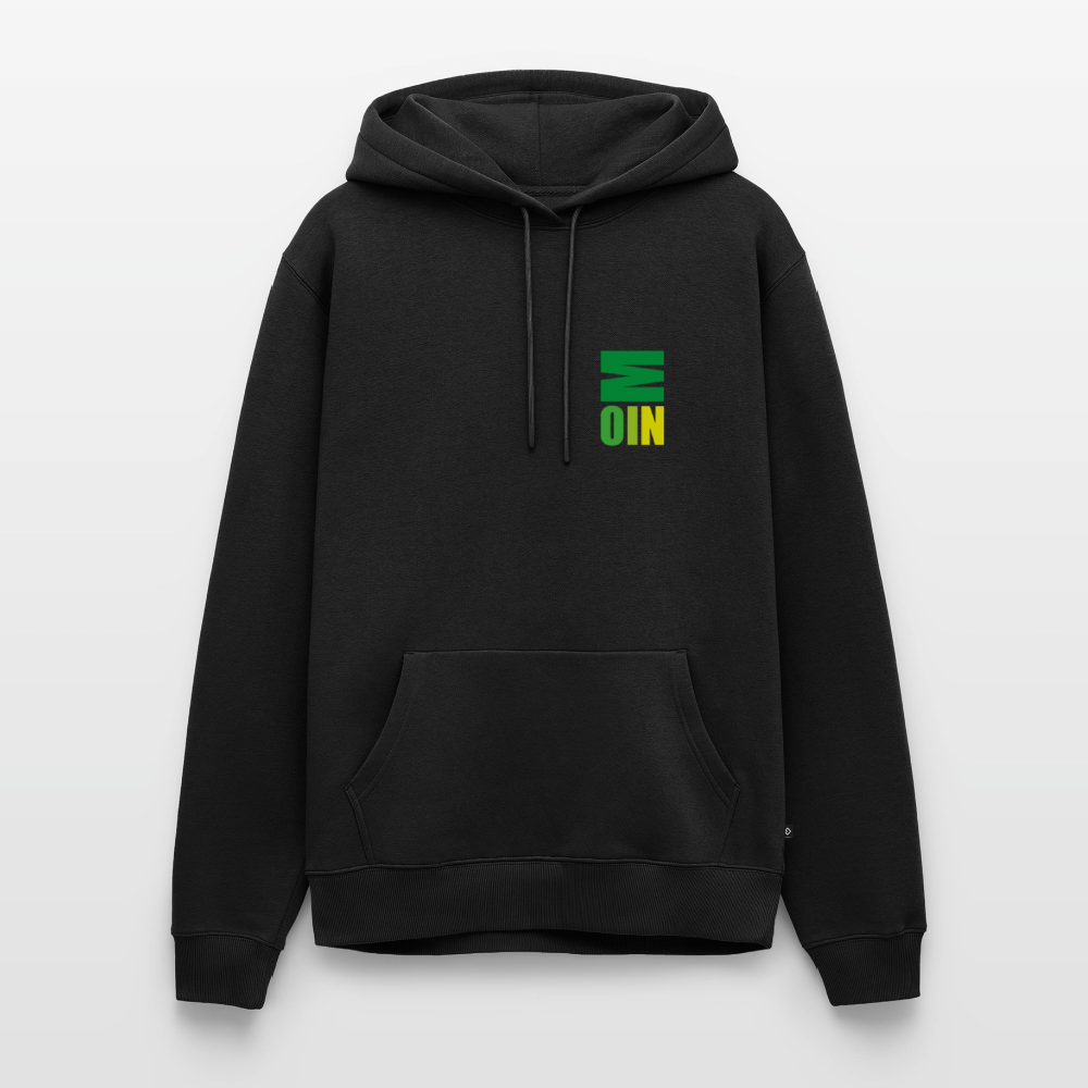 Herren Premium Hoodie - Moin - Schwarz