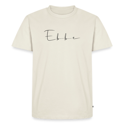 Ebbe - Herren Premium Bio T-Shirt - Naturweiß