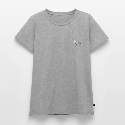 Möwe - Damen Premium Bio T-Shirt - Grau meliert