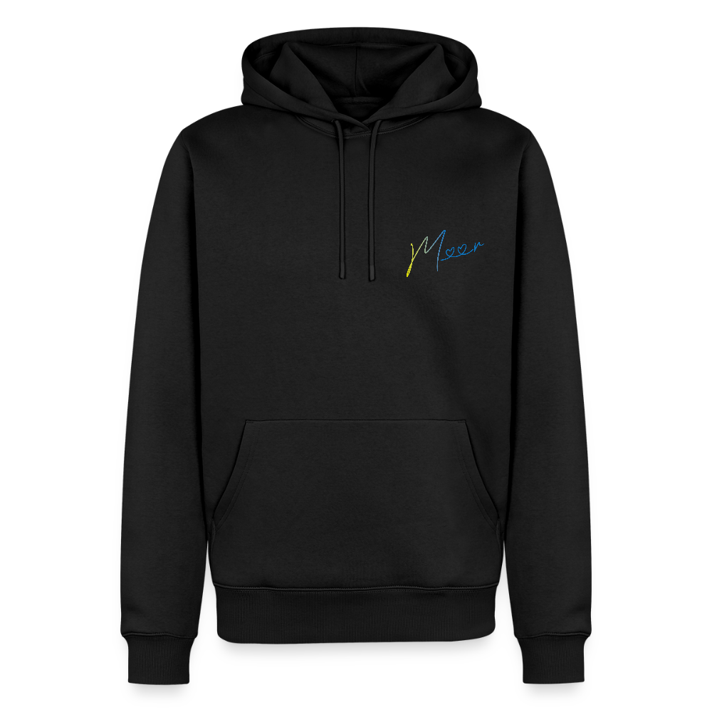 Männer Premium Hoodie - Meer - Schwarz