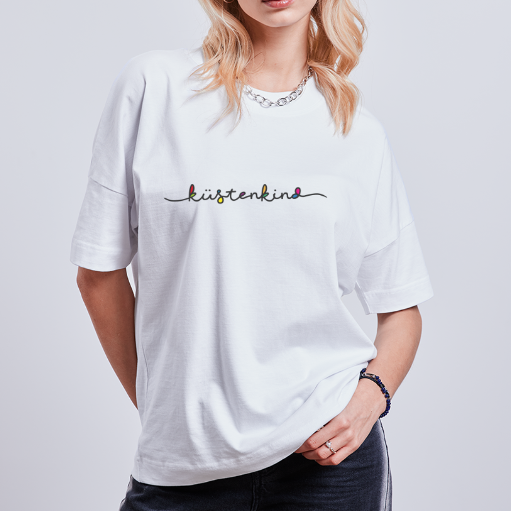 Unisex Oversize Bio-T-Shirt - Küstenkind - Weiß