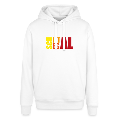 Unisex Bio-Hoodie - Schietegal - Weiß