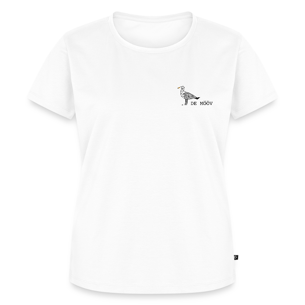 Damen Premium Bio T-Shirt - de Mööv - Weiß