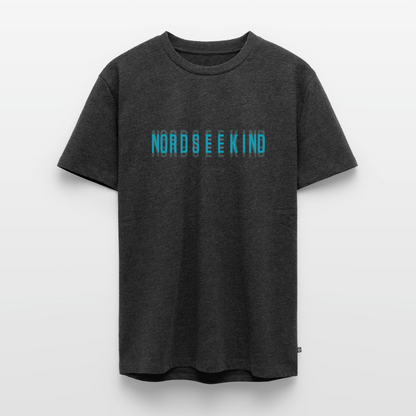 Nordseekind Herren Premium T-Shirt - Anthrazit meliert