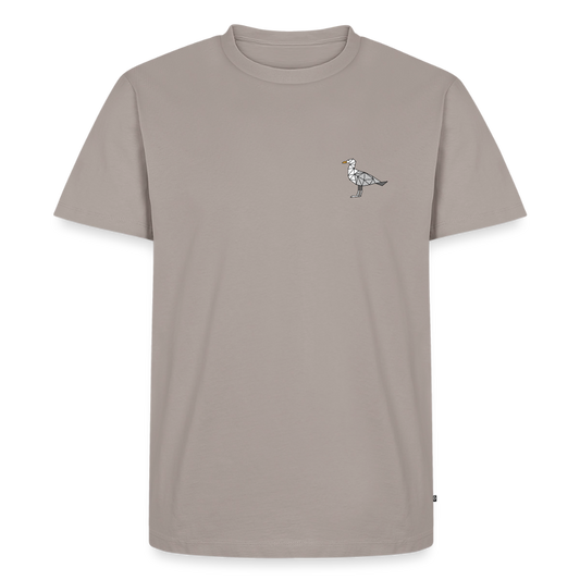 Möwe - Herren Premium Bio T-Shirt - Taupe