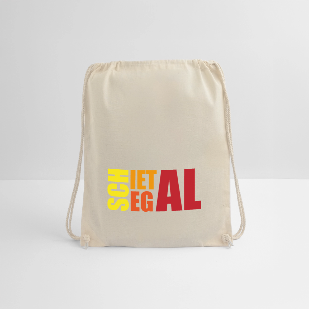 Turnbeutel - Schietegal Rot - Natur