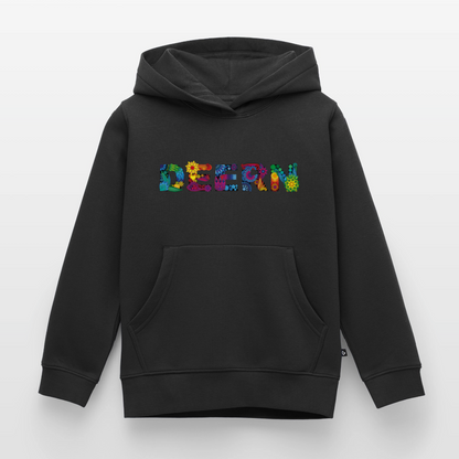 Kinder Premium Hoodie - Deern - Schwarz