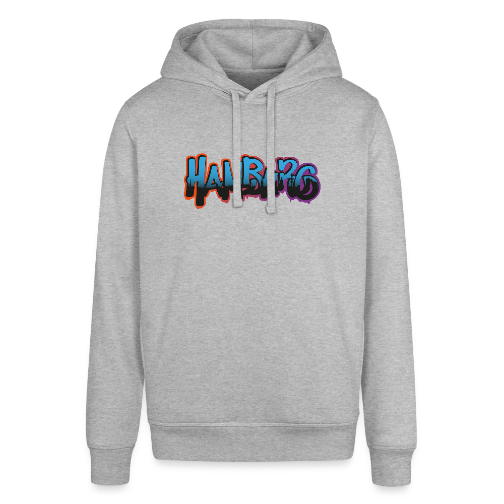 Unisex Bio-Hoodie - Hamburg - Grau meliert