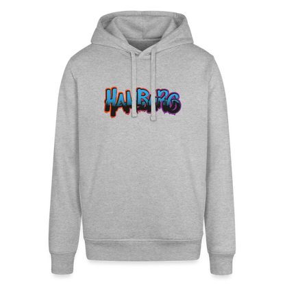 Unisex Bio-Hoodie - Hamburg - Grau meliert