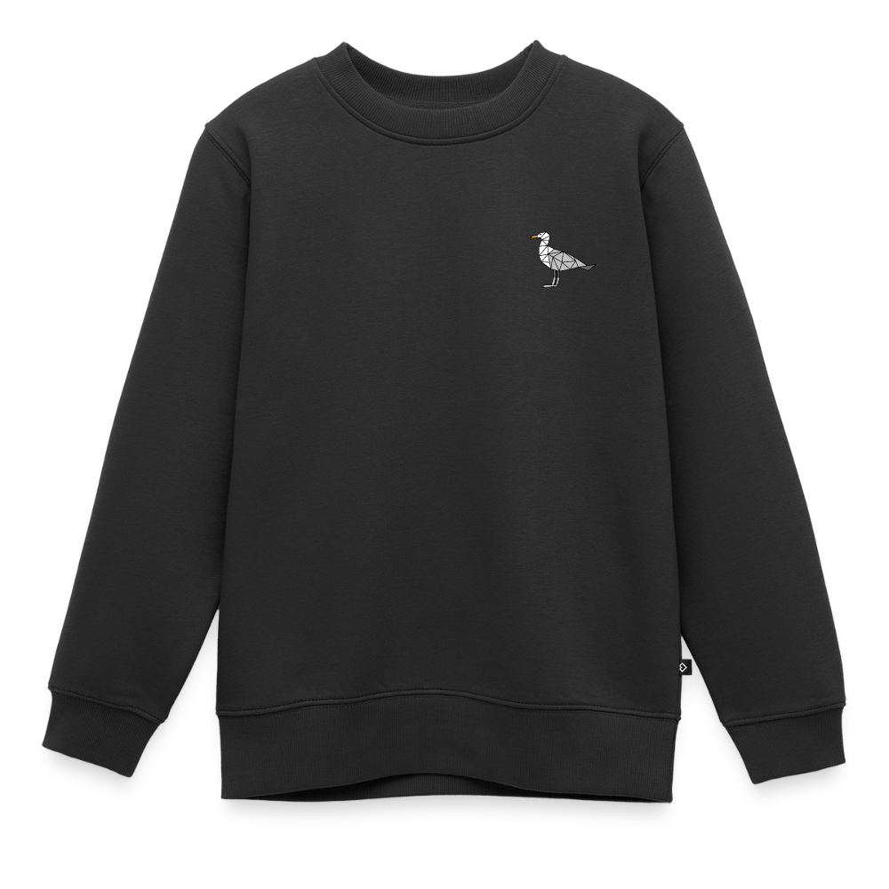 Möwe - Kinder Premium Pullover - Schwarz