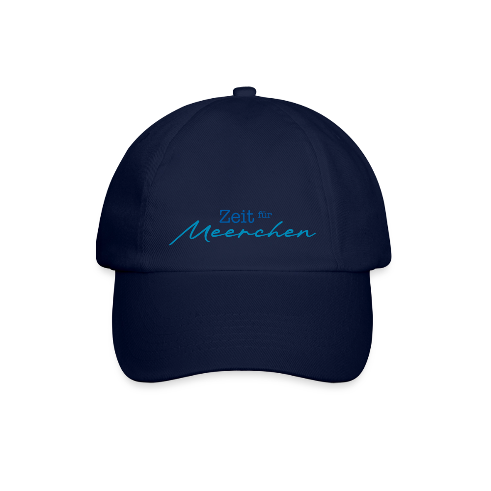 Baseballkappe - Zeit für Meerchen - Blau/Blau