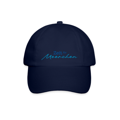 Baseballkappe - Zeit für Meerchen - Blau/Blau