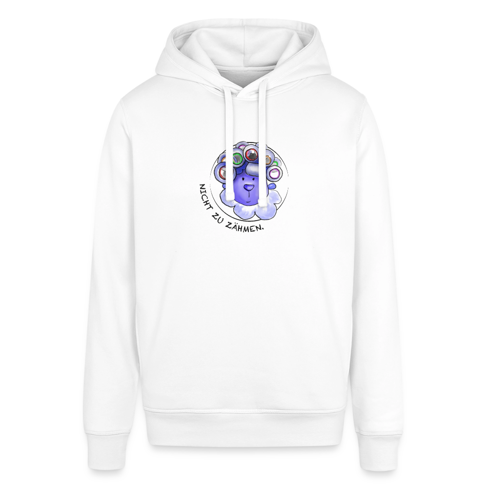 Nicht zu zähmen - Unisex Bio-Hoodie - Weiß