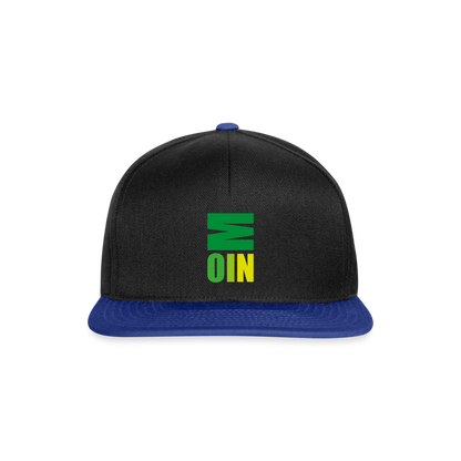 Snapback Cap - Moin Grün - Schwarz/Königsblau