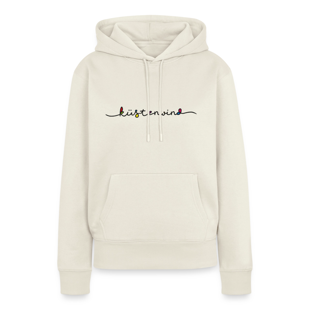 Küstenwind - Damen Premium Hoodie - Naturweiß