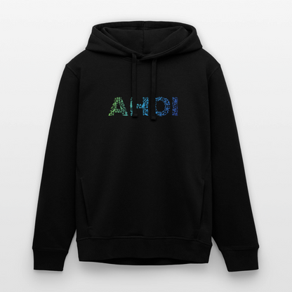 Unisex Bio-Hoodie - Ahoi doodles - Schwarz