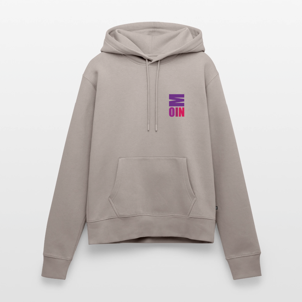 Damen Premium Hoodie - Moin - Taupe