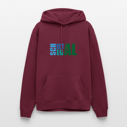 Herren Premium Hoodie - Schietegal - Burgunderrot
