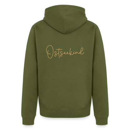 Herren Premium Kapuzenjacke - Ostseekind - Khaki