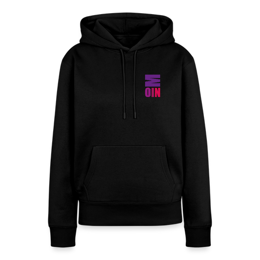 Frauen Premium Hoodie - Moin - Schwarz