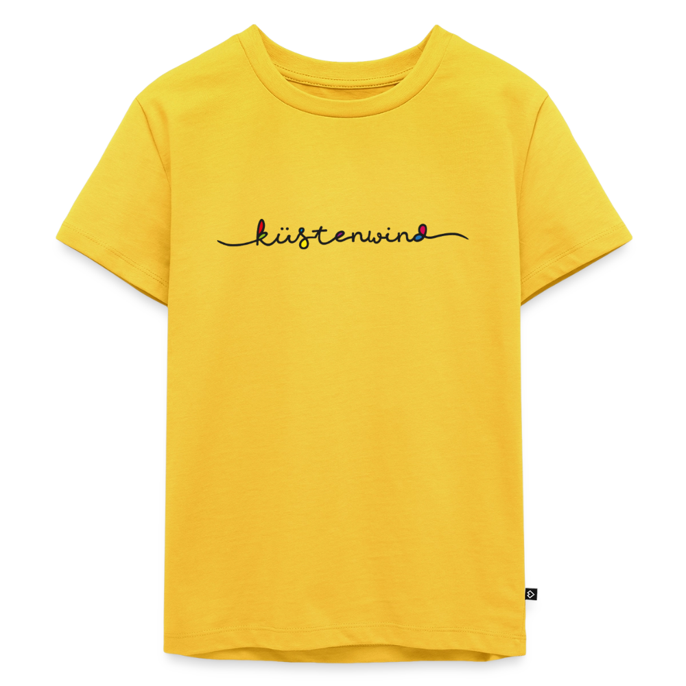 Küstenwind - Kinder Premium T-Shirt - Sonnengelb