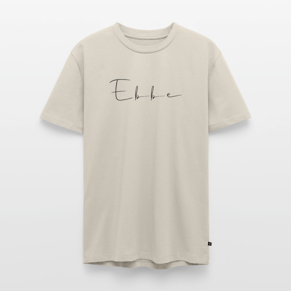 Ebbe - Herren Premium Bio T-Shirt - Beige