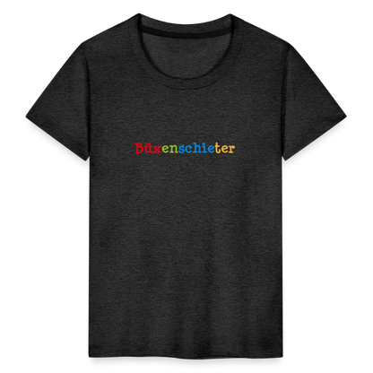 Kinder Premium T-Shirt - Büxenschieter - Anthrazit