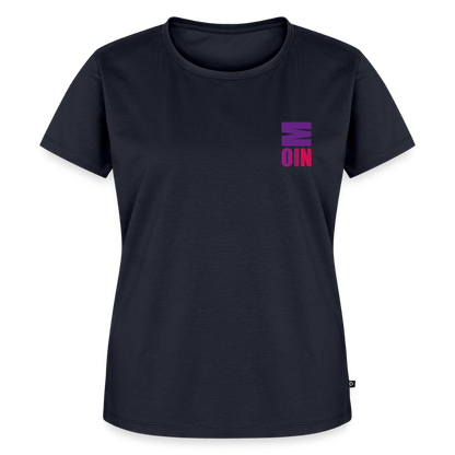 Damen Premium Bio T-Shirt - Moin - Navy