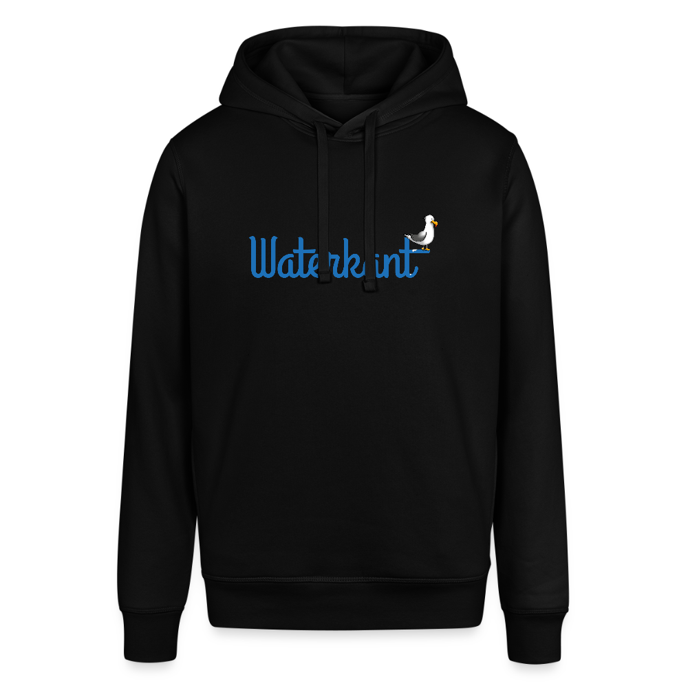 Unisex Bio-Hoodie - Waterkant - Schwarz