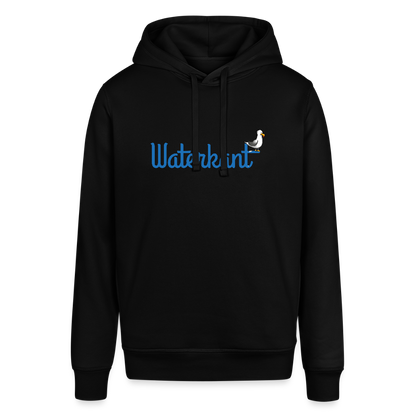 Unisex Bio-Hoodie - Waterkant - Schwarz