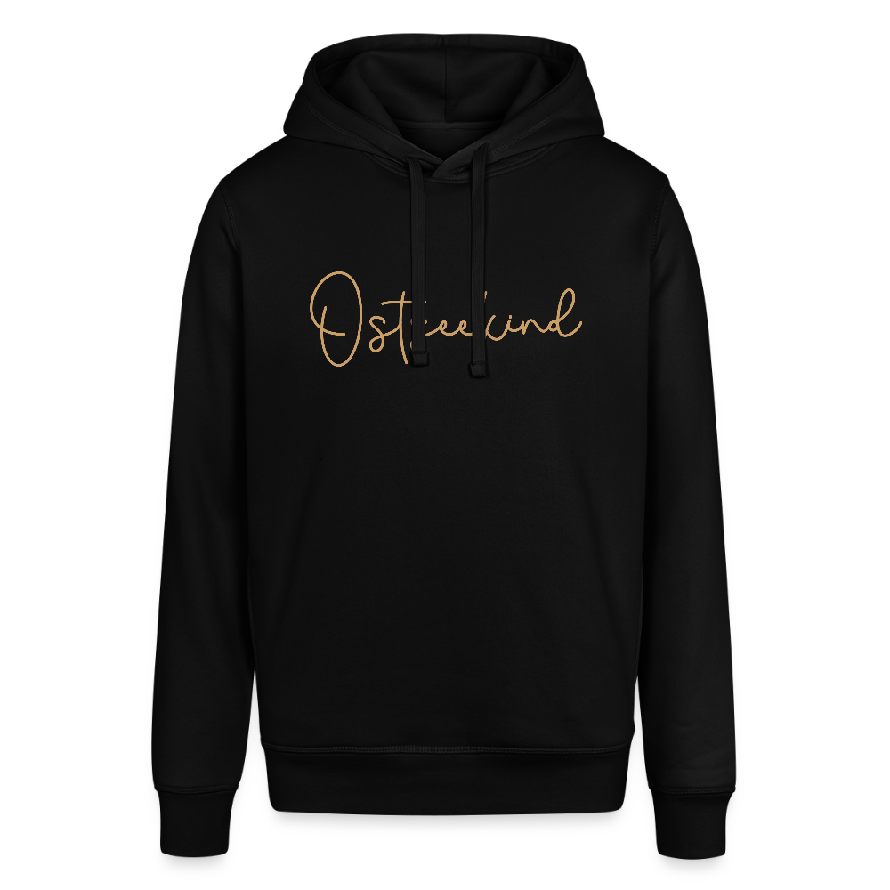 Unisex Bio-Hoodie - Ostseekind - Schwarz