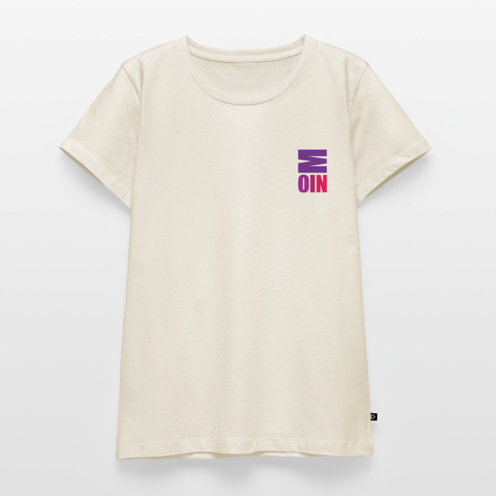 Damen Premium Bio T-Shirt - Moin - Naturweiß