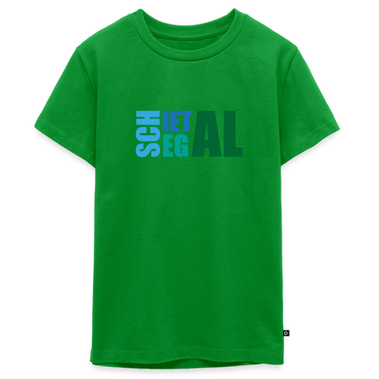 Teenager Premium T-Shirt "Schietegal" - Grün