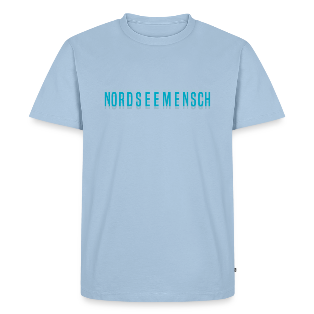 Nordseemensch - Herren Premium T-Shirt - Hellblau